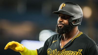 Marcell Ozuna - Kyle Schwarber - Source: Pirates release DH Marcell Ozuna amid offensive woes - ESPN - espn.com