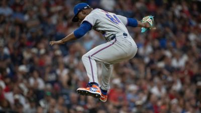Jefry Yan has high-flying celebration after striking out 1st batter - ESPN