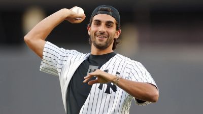 World Cup hero throws out first pitch at Yankee Stadium and sets the bar high for all other athletes