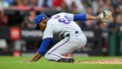 Nick Cammett - Diamond Images - Getty Images - Ex-MLB pitcher gives his take on Mets reliever Jefry Yan's wild strikeout split celebration - foxnews.com - Mexico - Dominican Republic