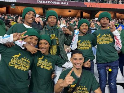 Eben Etzebeth - Michael Jackson - Six kids given front row seats to see Boks for the first time – and Libbok signed one’s sleeve - news24.com - Mexico - South Africa