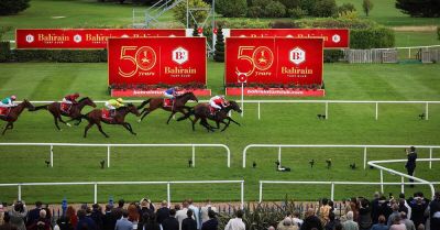 Hotazhell a 50-1 winner of Royal Bahrain Irish Champion Stakes at Leopardstown