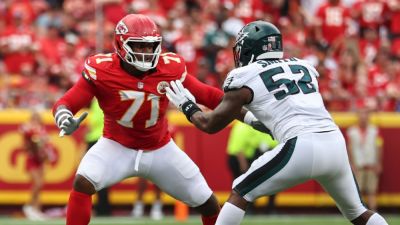 Chiefs set to use undrafted rookie with LT Josh Simmons out - ESPN