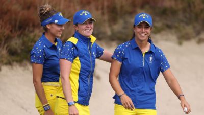 Team Europe reclaims Solheim Cup with Sunday splash over U.S. - ESPN