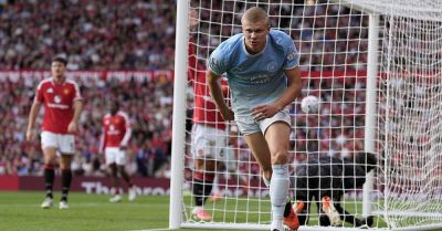 Haaland scores controversial winner as 10-man City stun Manchester United