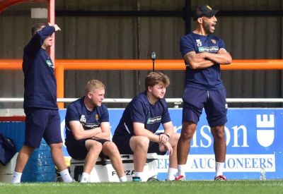 Maidstone United manager Craig Fagan’s reaction after National League South leaders see five-match winning streak end with 2-1 defeat at Braintree Town