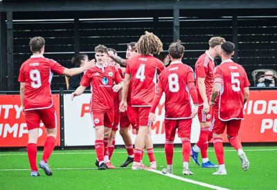 Hythe Town manager Andy Crush sees his side make it five wins out of five after thrashing higher-league Wick in the FA Vase
