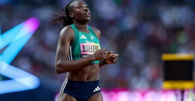 Adeleke closes season with fourth place finish in London, O’Sullivan takes fifth in 800m