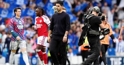 ‘They deserved to win’: Arteta hopes Arsenal learnt big lesson in Brighton defeat