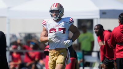 49ers' Nick Bosa practices fully for first time since ACL injury - ESPN