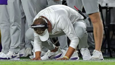 Ole Miss - Lane Kiffin - Pete Golding - Lane Kiffin reflective in defeat, as LSU falls to Ole Miss - ESPN - espn.com - state Mississippi - state Louisiana - county Oxford