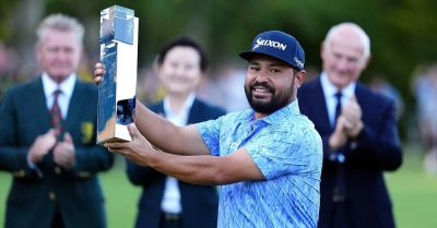 JJ Spaun secures BMW PGA Championship title after late show