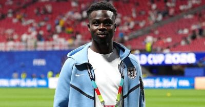 Saka ready to move on from World Cup snub