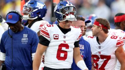 Giants QB Dart to have knee surgery, miss rest of regular season - ESPN