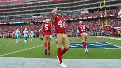 NFL fines 49ers' Kyle Juszczyk for imitating 'chugging a beer' - ESPN