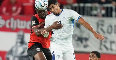 Israel’s Abu Farchi sent off after gun gesture celebration