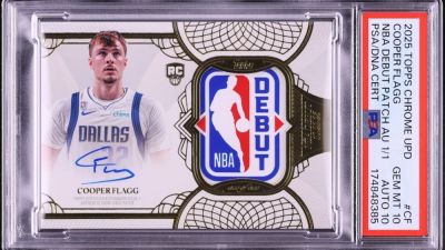 Cooper Flagg's rookie debut patch card sells for record $8.04 million - ESPN