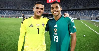 Charles brothers play key roles as Northern Ireland win it at the death against Georgia