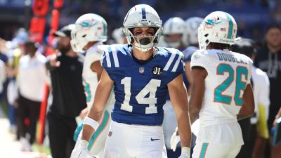 Daniel Jones - Darius Slayton - Colts officially place WR Alec Pierce on IR with heel issue - ESPN - espn.com - state Minnesota