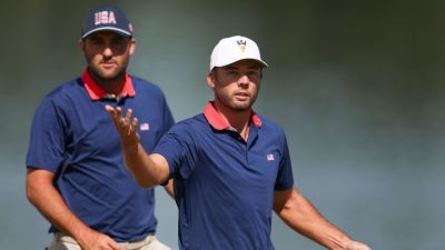 Americans make small dent in International lead at Presidents Cup - ESPN