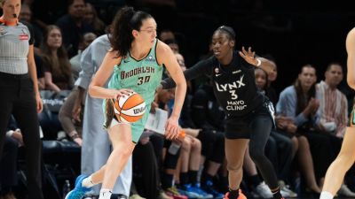 Breanna Stewart - Olivia Miles - Napheesa Collier - Natasha Howard - Kayla Macbride - Liberty push No. 1-seed Lynx to brink in stunning Game 1 upset - ESPN - espn.com - state Minnesota - county Liberty