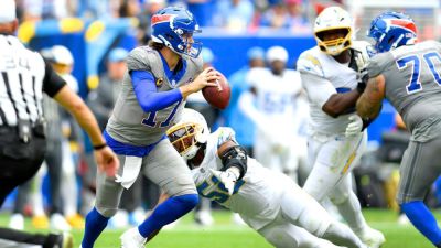 Josh Allen - Joe Brady - How Josh Allen, Bills overcame five turnovers to go to 3-0 - ESPN - espn.com - Los Angeles - county Buffalo - state New York - county Park