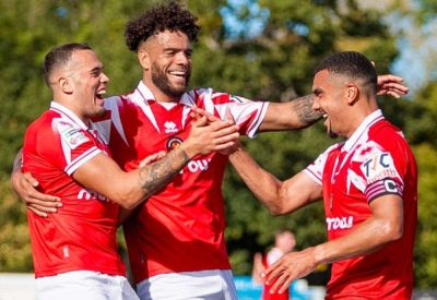 Ebbsfleet United manager Josh Wright praises captain Kwesi Appiah after 2-1 National League South win at Tonbridge Angels