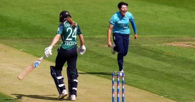 Issy Wong stars with five-wicket haul as England ease to series victory