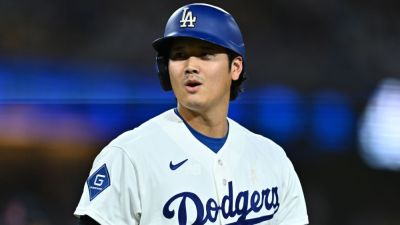 Dave Roberts - Dodgers' Shohei Ohtani out of lineup again with biceps, neck issues - ESPN - espn.com - Washington - county St. Louis