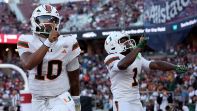 Mensah, Toney shatter Miami records in blowout of Stanford - ESPN