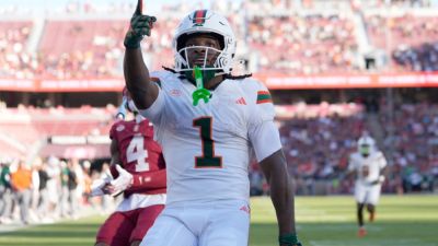 Toney, Mensah shatter Miami records in blowout of Stanford - ESPN