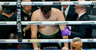 Bizarre end to Croke Park bout as Thomas Carty falls out of ring