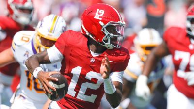 'Sky's the limit' for Alabama QB Russell after strong debut - ESPN