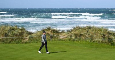 Irish Open play may pause for Donald Trump’s arrival in Doonbeg