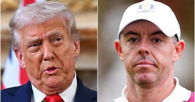 Rory McIlroy says ‘we’ll keep our heads down and play’ amid Donald Trump’s Irish Open visit